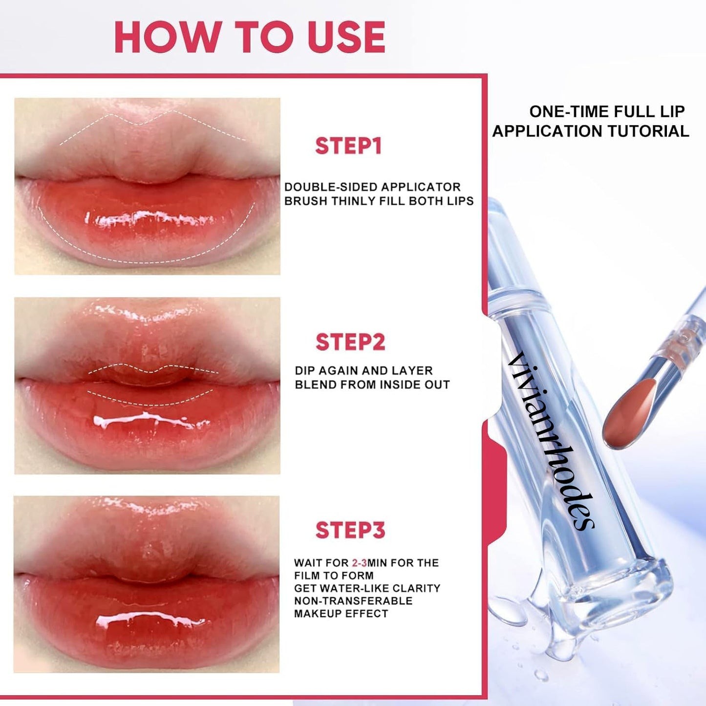 Moisturizing Liquid Lipstick - Lip Stain & Gloss