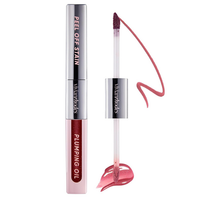 Peel Off Stain and Plumping Oil Duo